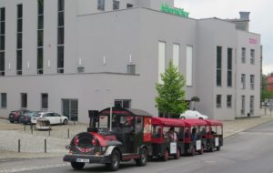 Alternátor - turistický vláček Třebíčský expres
